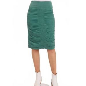 NEW XCVI women's cordi midi trace skirt in juneau pigment